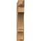 Ekena Millwork Balboa Craftsman Rough Sawn Outlooker, Western Red Cedar, 8"W x 34"D x 42"H OUT08X34X42BOA04RWR - alternate 4